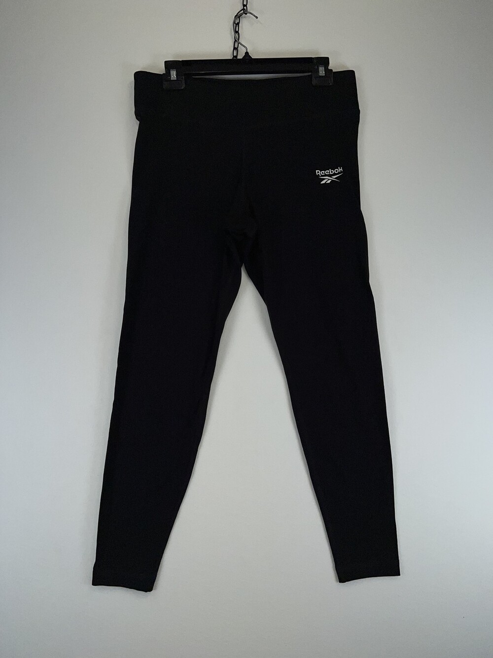 Reebok Pants Womens 1X Black RI Cotton Legging Leggings Training Activewear Gym